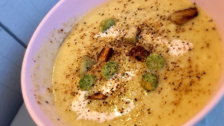 Vom Polen empfohlen: Die Kartoffel-Lauch-Cremesuppe mit etwas Rauch