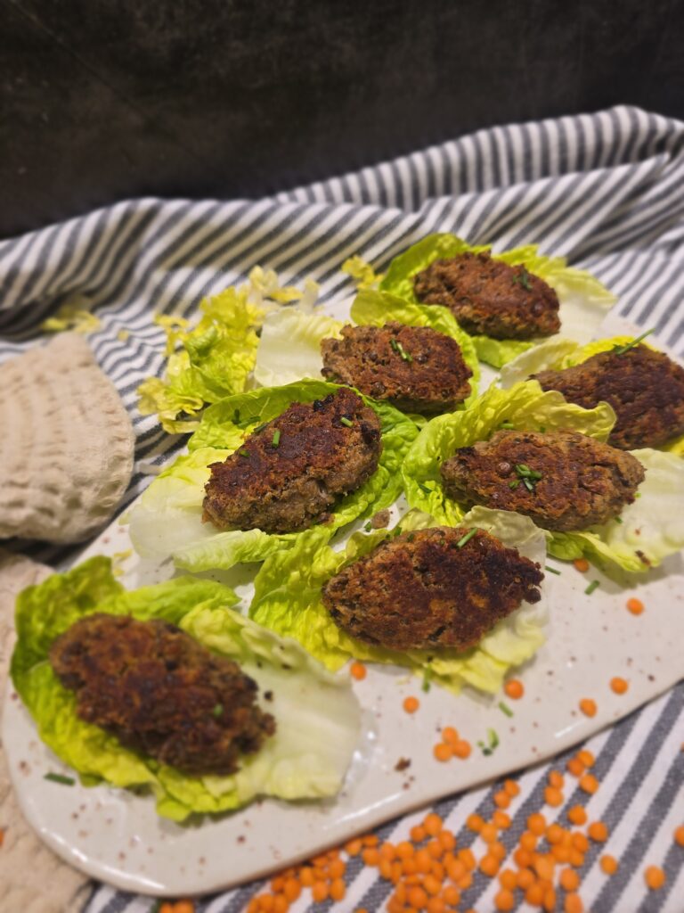 Ein Teller Linsenköfte