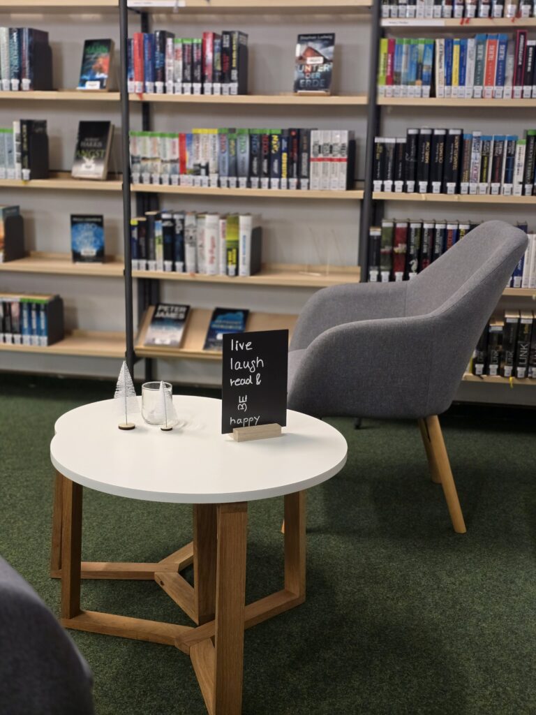 Ein Nachmittag zwischen Büchern und Kissen