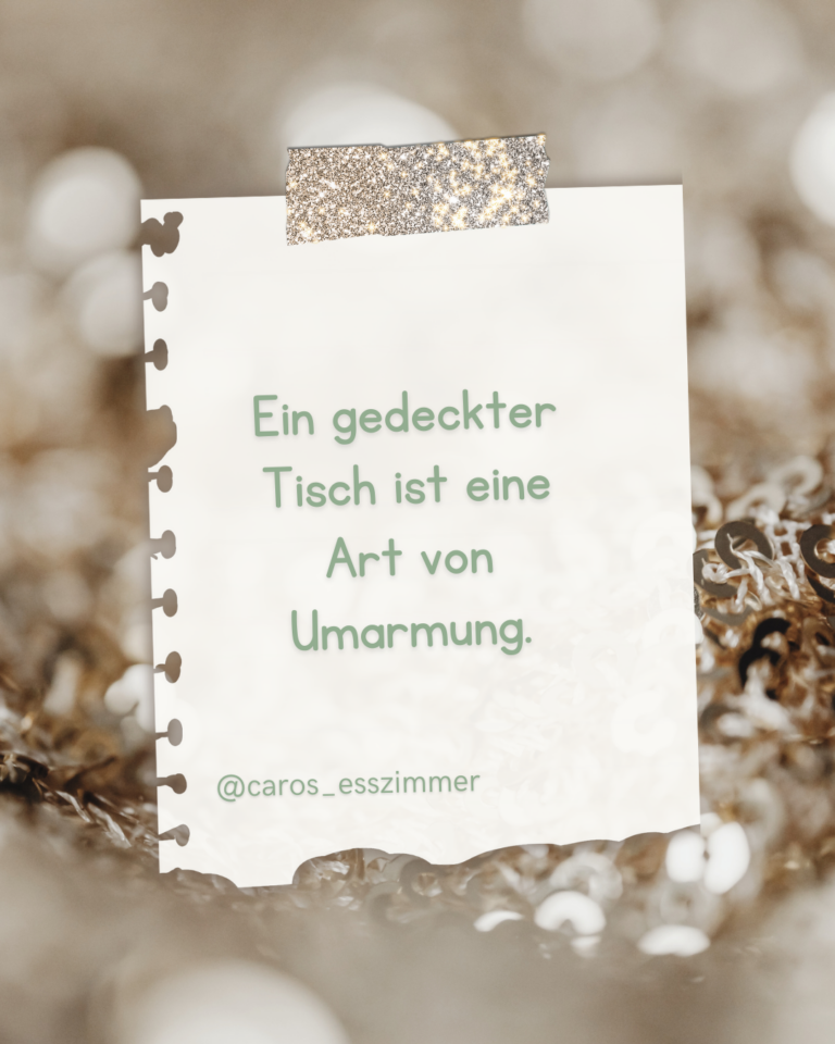 Wo Teller und Lächeln sich treffen