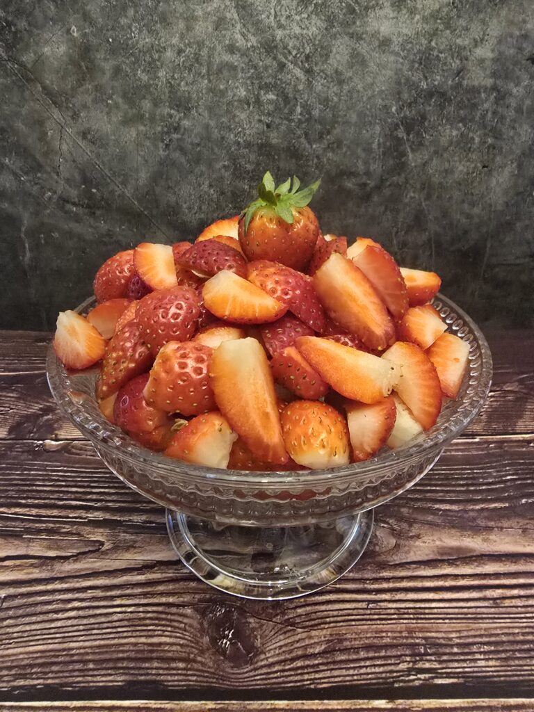 Ein Morgen, der nach Erdbeeren schmeckt