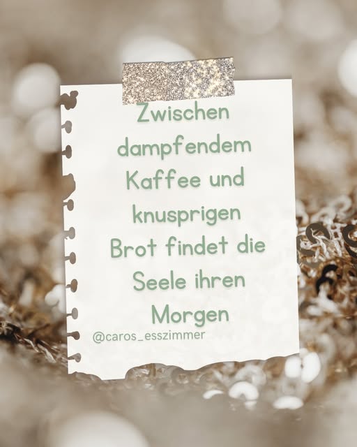 Ein Morgen zwischen Kaffee, Brot und Ruhe