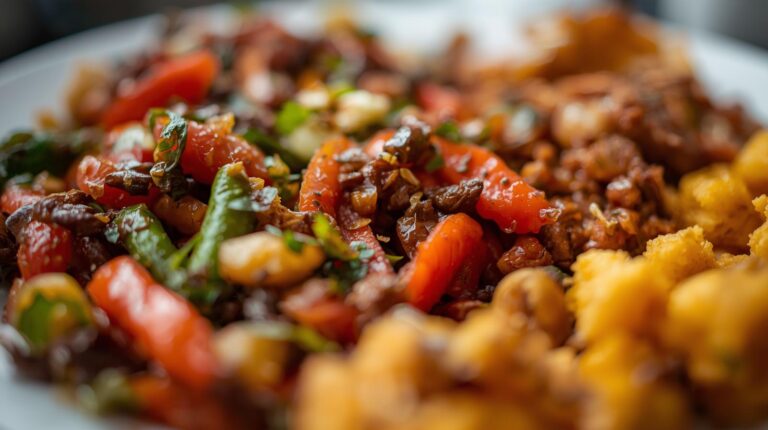 Gemüsepfanne, aus dem was da war