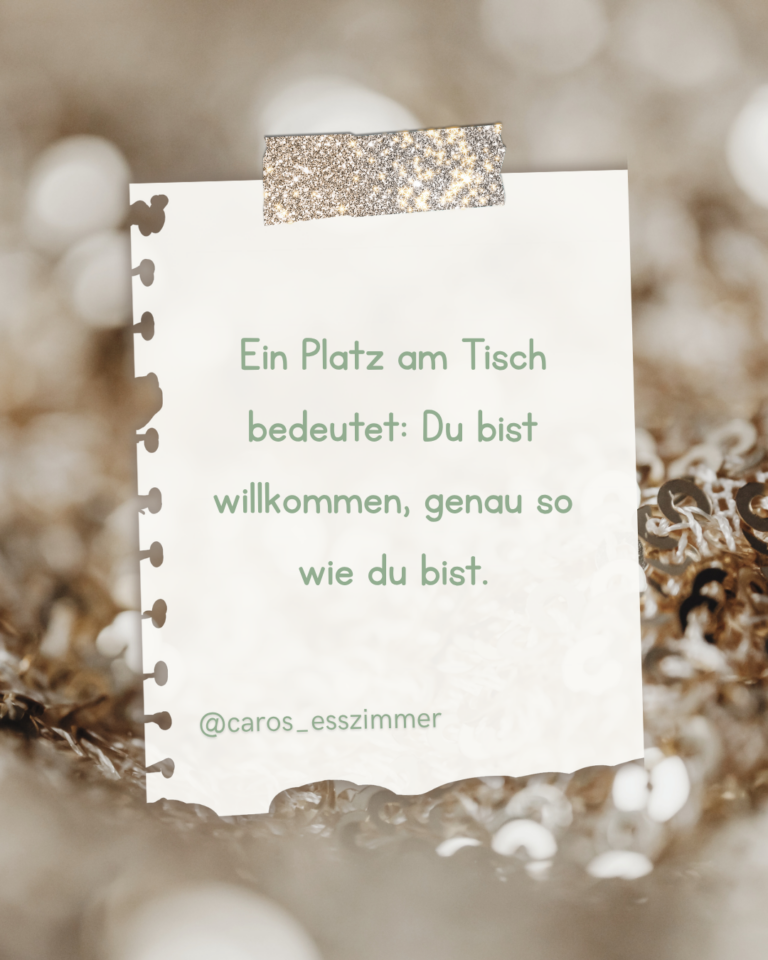 Ein Platz für dich, ohne wenn und aber